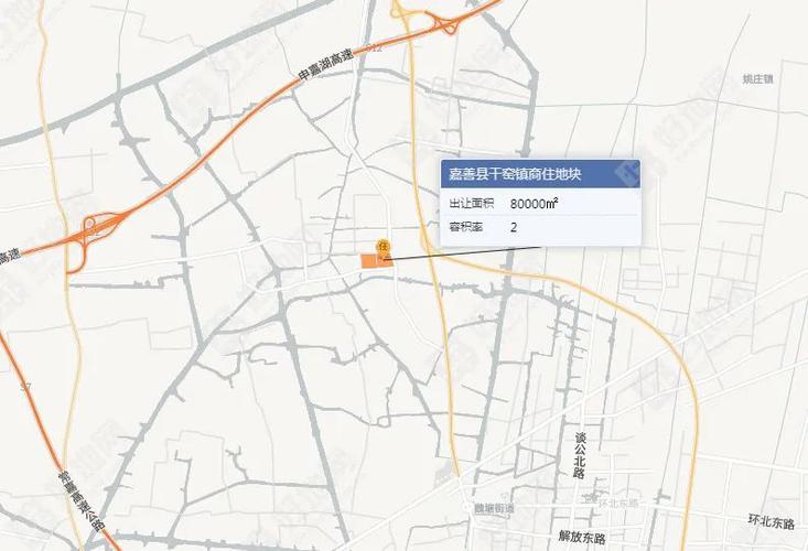 嘉兴嘉善县干窑镇计划近期推出1宗商住地块