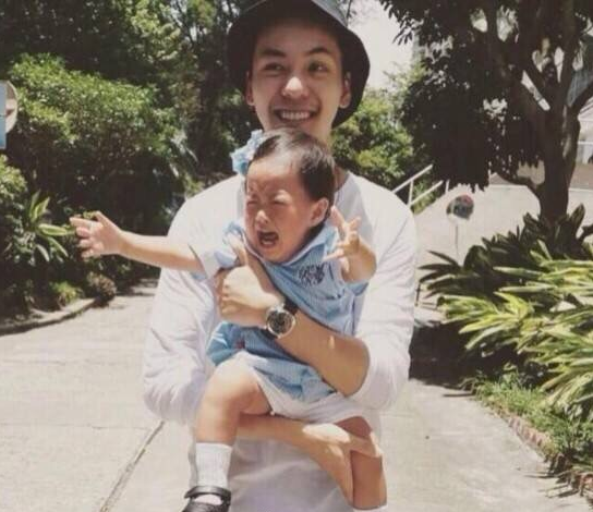 陈伟霆抱娃像人贩王大陆"吃"孩子