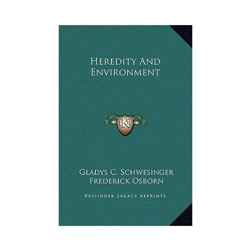【预订】heredity and environment 9781169352216