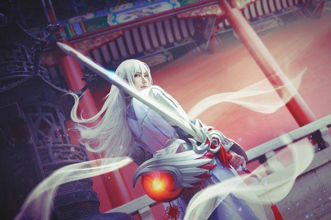 王者荣耀cosplay李白凤求凰