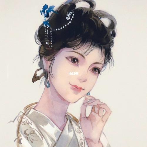 中国风/传统文化/红楼梦人物头像/古风_传统文化_中国