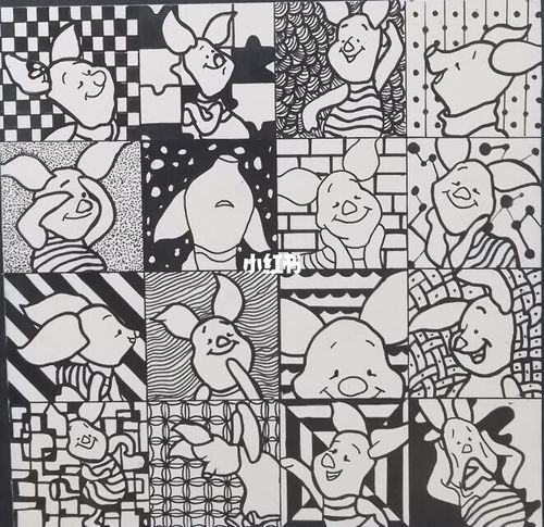 平构作业呦_平面构成_文化_绘画