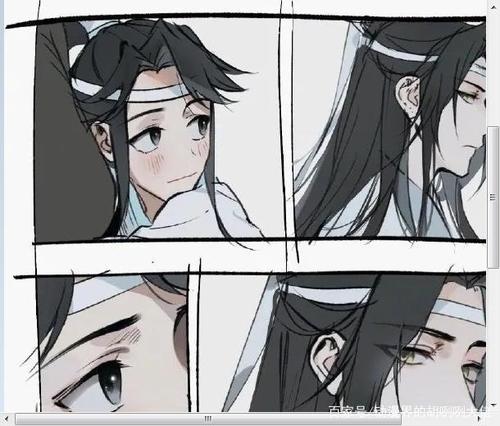 魔道祖师:是谁夹在中间?牵线红娘思追是也,瞧那通红的小脸!