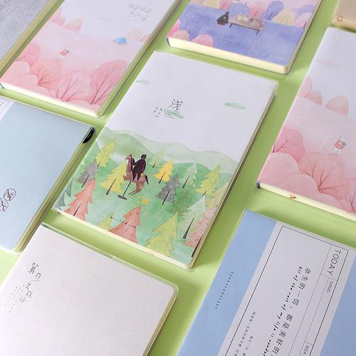 日记本高中生清仓大号加厚作业本国小本子