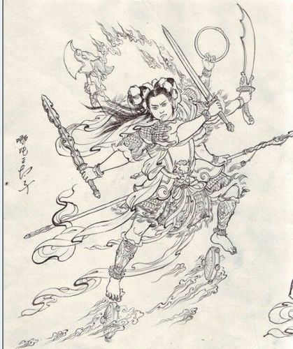 《西游记》人物设计手绘图,据说西游记要重新拍了 #六小龄童