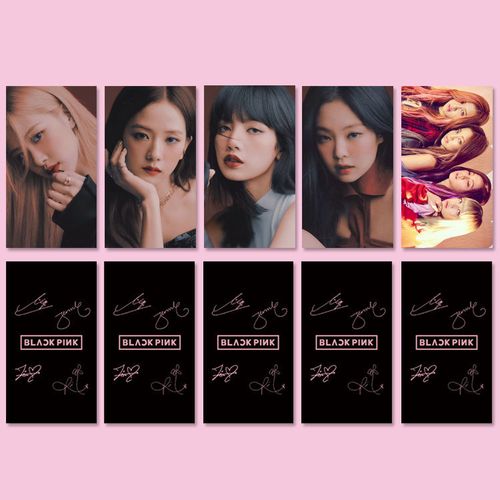 blackpink稀有卡,blackpink全部小卡图鉴 自制blackpink专辑小卡blackpink特典卡卡片正规一辑卡官方同款