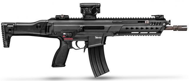 2017年德国hk公司推出的hk433突击步枪,无疑让人眼前一亮,它极有可能