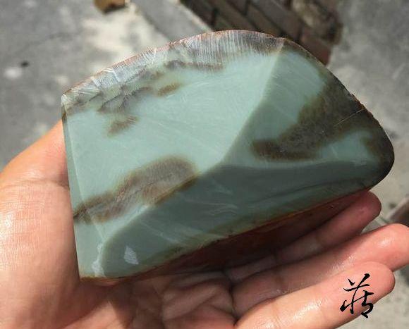 籽料新宠——沙枣青