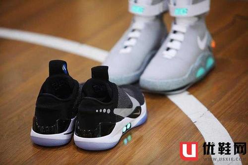 「自动系带」三剑客!nike adapt bb 实物美图欣赏!