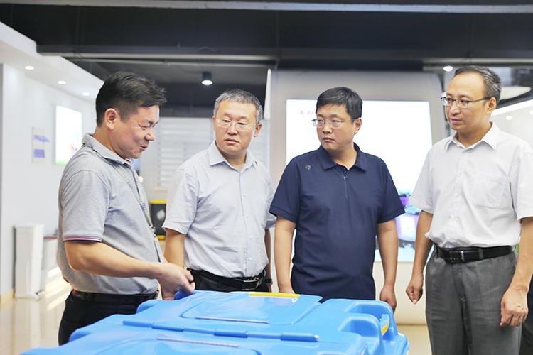 山西省芮城县县长尚玉良一行到鑫鼎麟祥调研