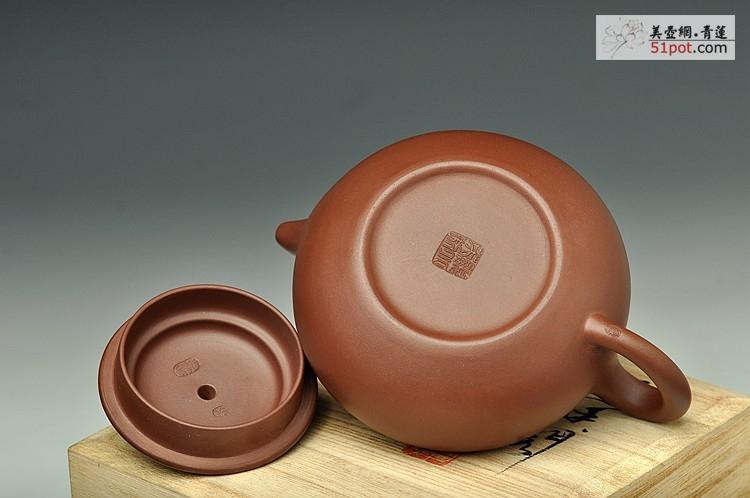 顾小英紫砂壶名家作品品老紫泥 端庄周正 传统 全手