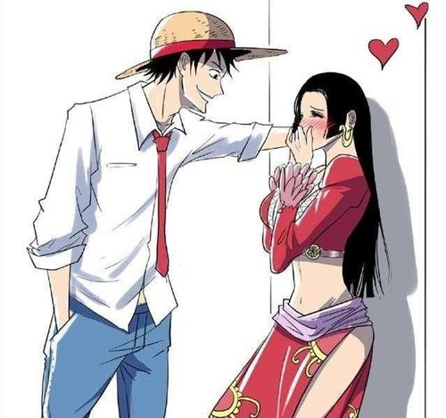 海贼王最甜的cp组合路飞直接壁咚女帝索隆与日和最般配