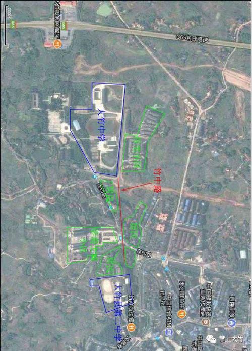 大竹又一条新路动工.