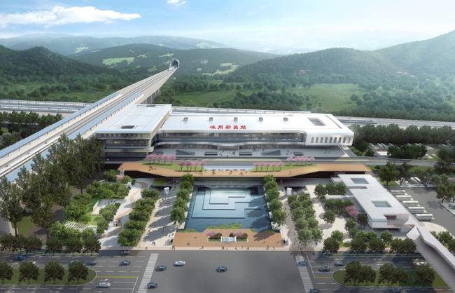 重磅发布! 今早嵊州新昌站迎来了这趟列车