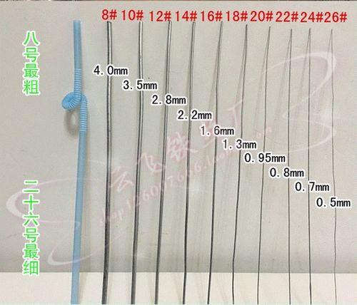 16 粗细工地窗帘家用铁丝 diy 捆绑铁丝线挂大棚