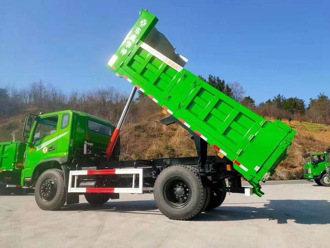 160马力小型环保车东风华神4.2米自卸车,东风华神160工程自卸车价格