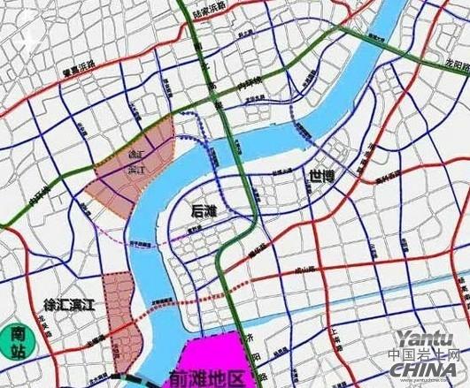 沪龙水南路越江隧道规划基本完成 连通南站与前滩