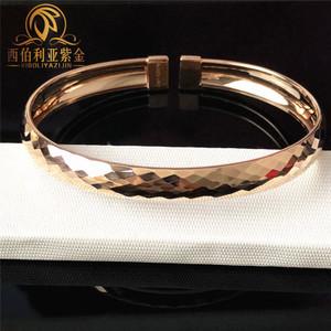 紫金手镯585纯俄罗斯