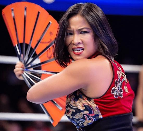 摔角女王李霞,wwe中国女子第一人,用实力说话