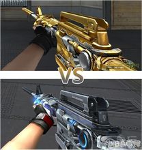 从外观上来看,王者之魄主要是被土豪金覆盖,整体上延续了m4a1雷神的