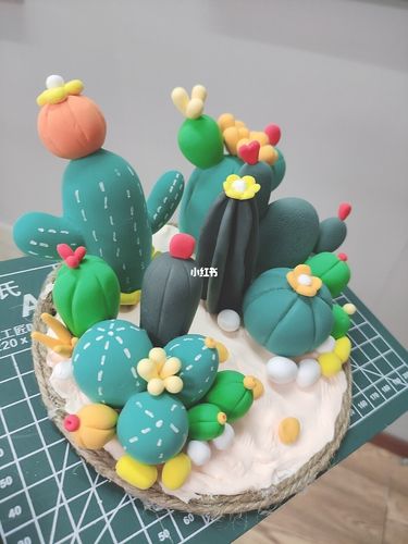 超轻粘土仙人掌