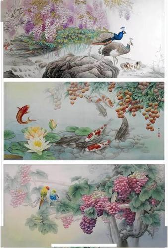 孙锡之工笔花鸟欣赏太美了不容错过