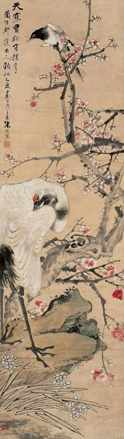 其它 朱偁是"海派"画家代表人物 写美篇海上画派 国画画派之一,又称"