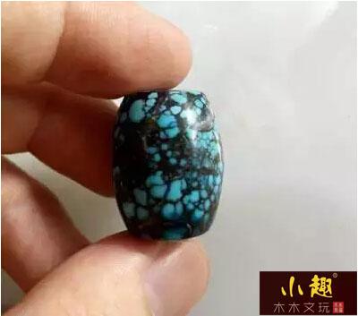 五号松石 紫光灯下