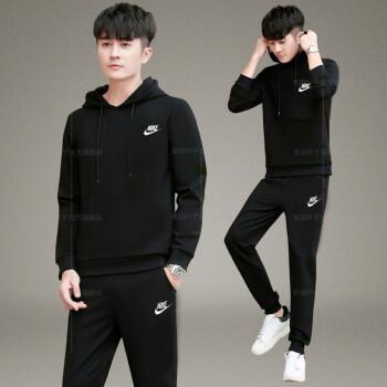 tz nike耐克男运动套装 2021秋季新款运动服时尚宽松外套休闲logo连帽