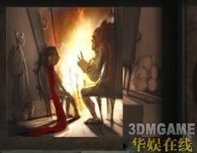 看起来小公主应该是接触了坏人邪魔之类的