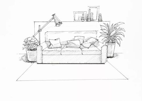 速写教程|马克笔家具速写