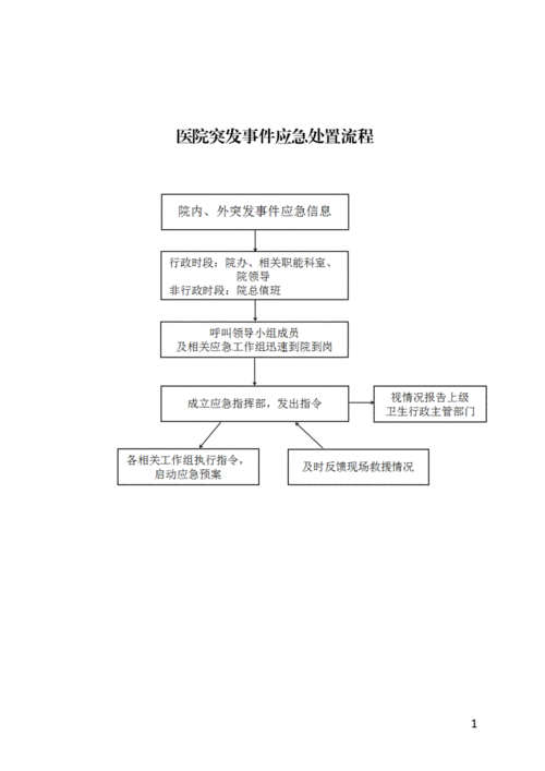 医院突发事件应急处置流程图.doc 1页