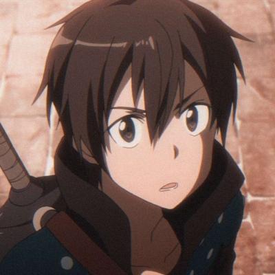 刀剑神域桐人动漫男生头像