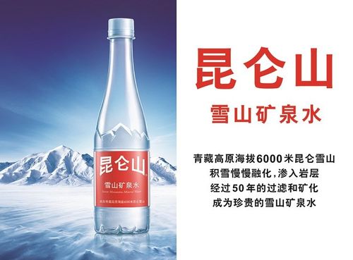 昆仑山天然雪山矿泉水510ml