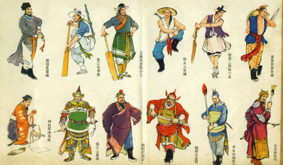 水浒传的主要人物是谁绰号是啥水浒传主要人物的一生