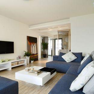 简约三居室客厅装修效果图