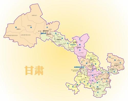 甘肃省人口有多少甘肃省各个地区人口分布情况