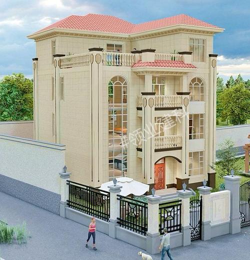 湖南土豪花千元设计三层半别墅图外观豪华布局却一言难尽