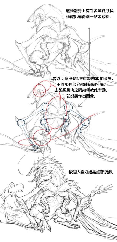 龙怎么画绘画初学者应该怎么画龙