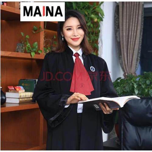 【律师袍】律师服工作服律协标准开庭服装制服职业装 律师袍女(送配件