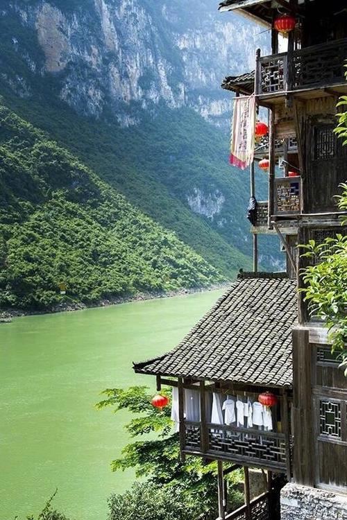 重庆龚滩古镇酉阳土家族苗族自治县境内