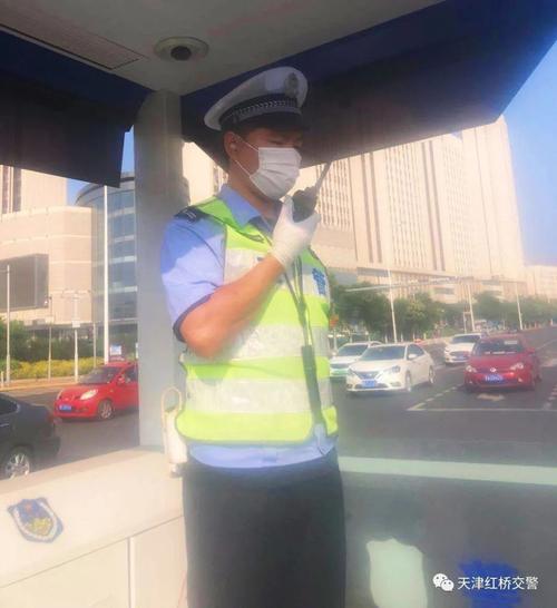 【红安在线】红桥交警入伏第一天的"十二时辰"