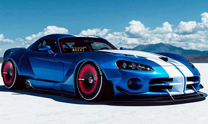 美国顶级超跑道奇蝰蛇概念设计