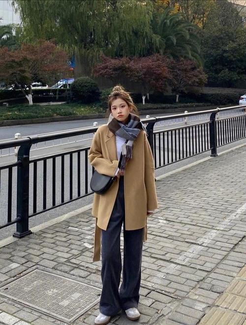 优雅韩系穿搭太好看了冬季就要这么穿减龄又时尚