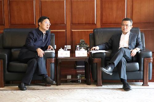 中国铁塔天津公司党委书记,总经理蒋勇一行到访公司