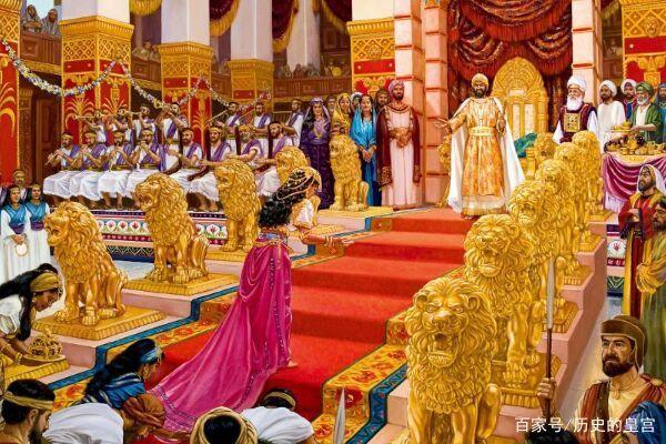 示巴女王朝拜所罗门王