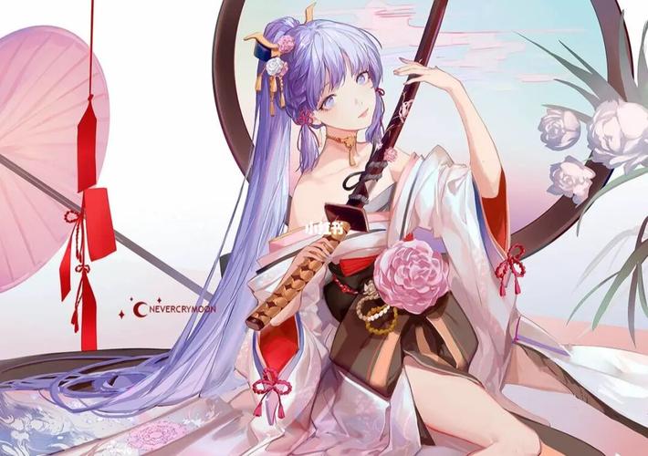 原神 神里绫华(4) cosplay_cosplay_原神_游戏_手机