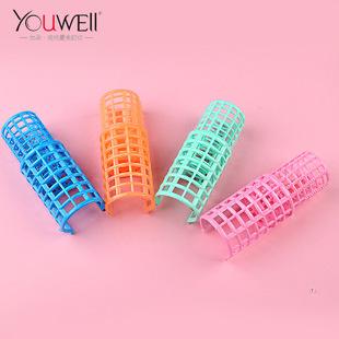 允薇 刘海卷发筒自粘卷发器塑料卷 发卷内扣大波浪定型不伤发家用