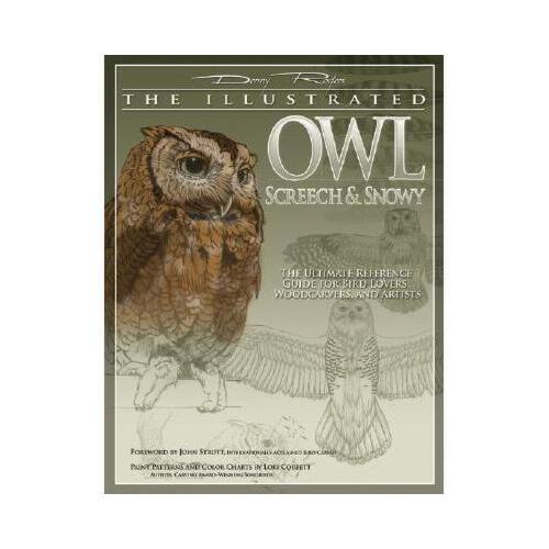 Screech owl,brown owl 【预订】the illustrated owl: screech & snowy: the ultimate