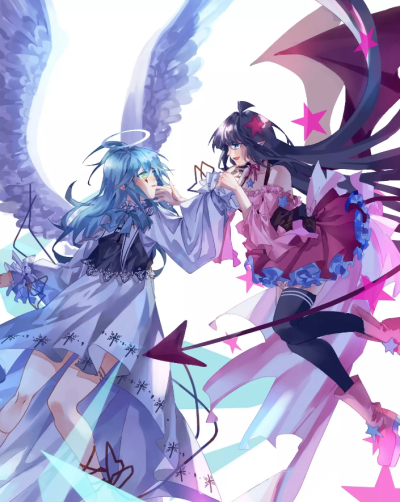 安艾,紫堂,呆毛姐弟,凯柠